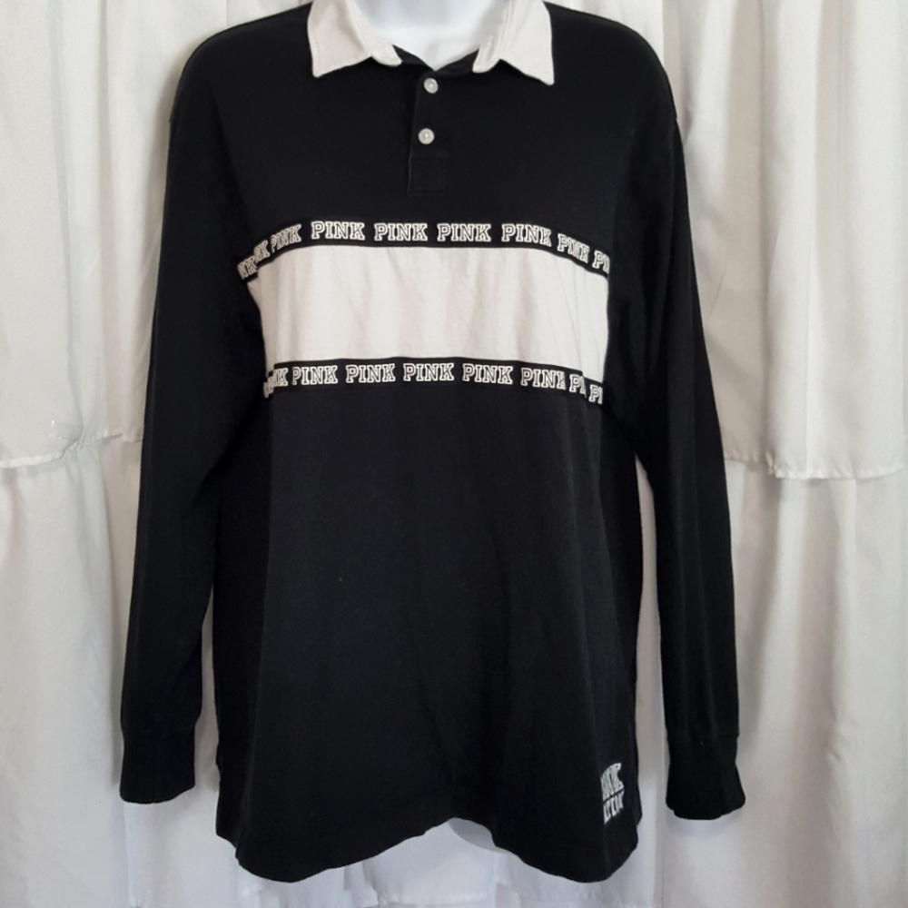Victoria's Secret PINK Rugby Shirt